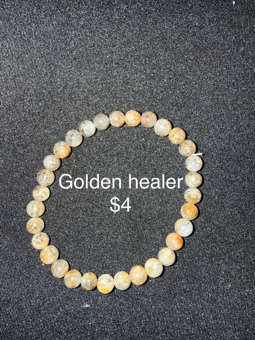 Variety of authentic neutral color crystal bracelets